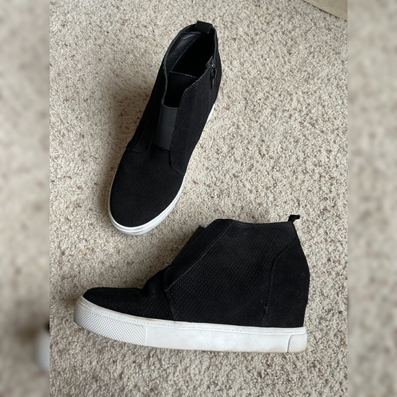 Steve Madden leather Wavery sneakers - Picture 1 of 8